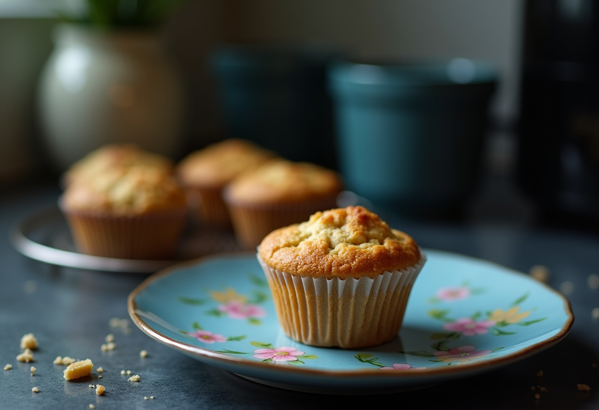 Muffins de banana na airfryer fofinhos e dourados